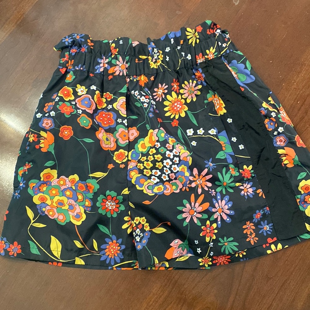 Tibi floral patterned shorts